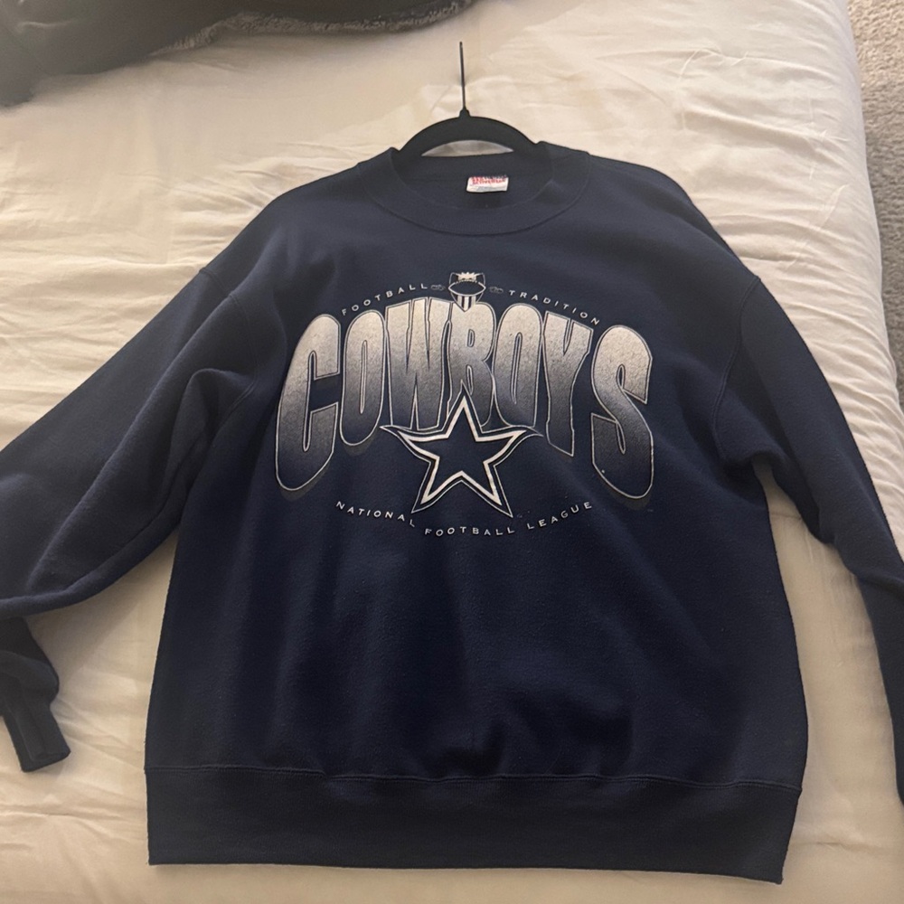 Dallas Cowboys Navy Blue Sweatshirt